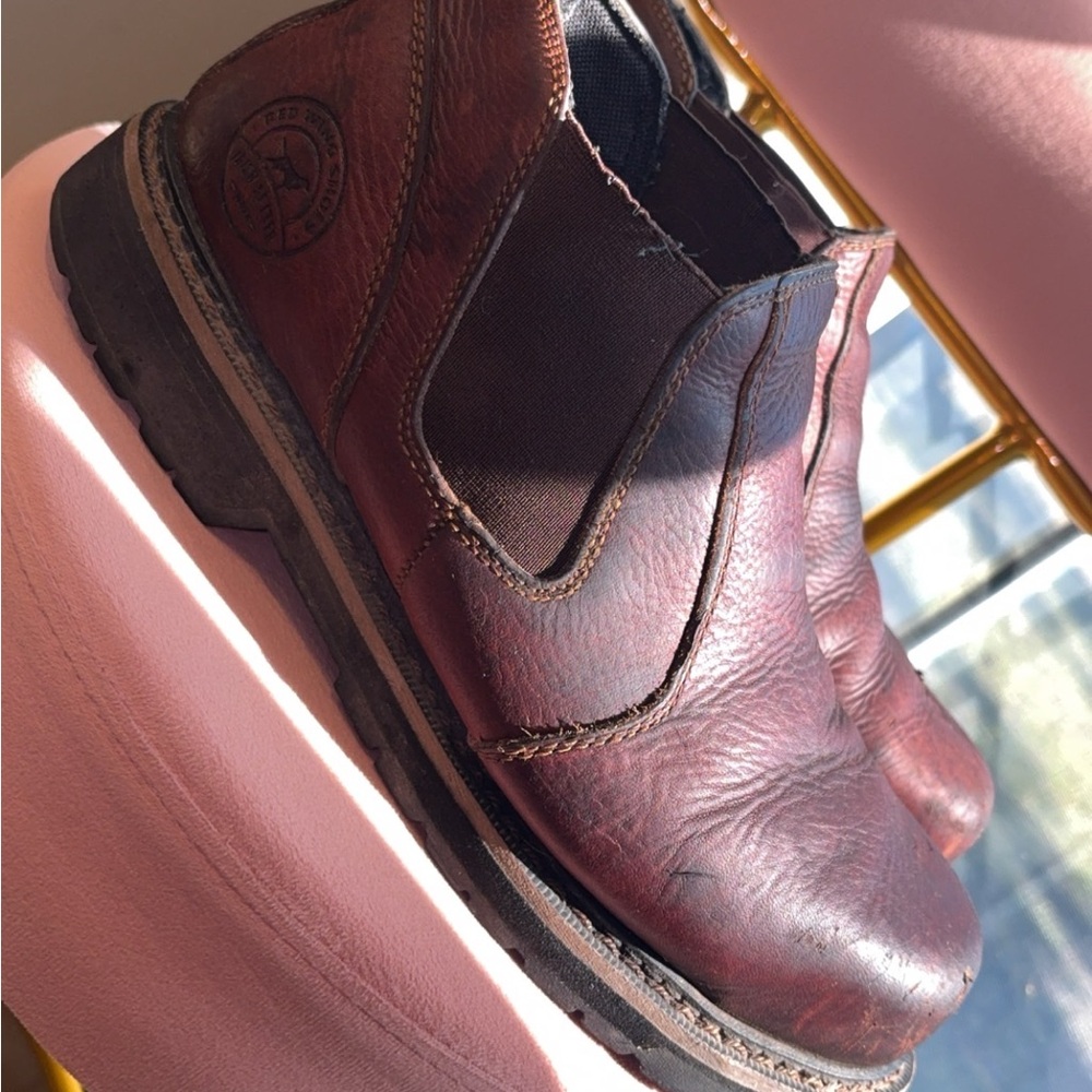 Red Wing Shoes Men's Dark Brown Leather Boots